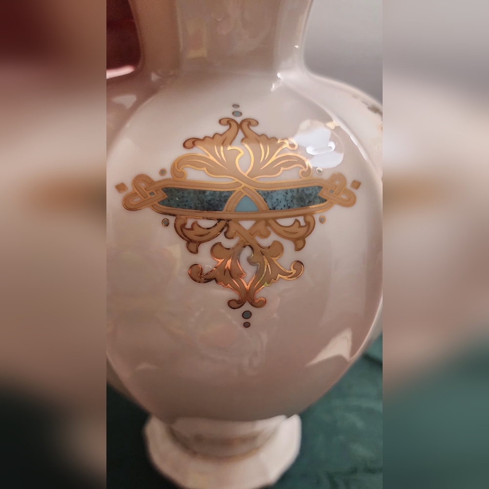 Vintage Retired Lenox Catalan Collection 10" Vase - Picture 6 of 8